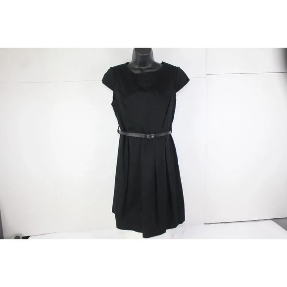 ladies black ZARA BASIC Dress size L - Picture 1 of 6